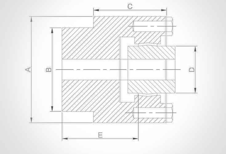 Brake Drum Geared Coupling