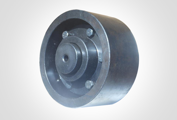 Brake Drum with Flexible Geared Coupling